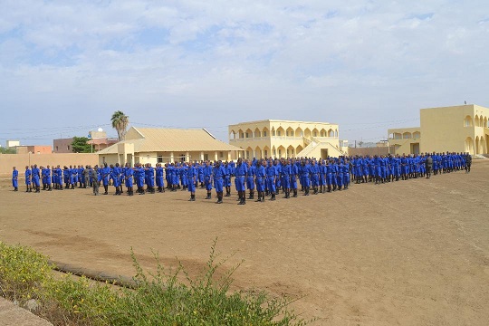 الدفعة الجديدة من التلاميذ الحرسيين تبدأ تكوينها